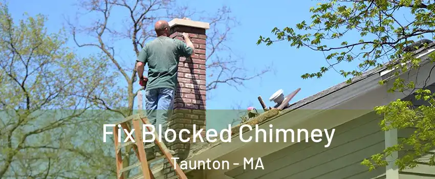  Fix Blocked Chimney Taunton - MA