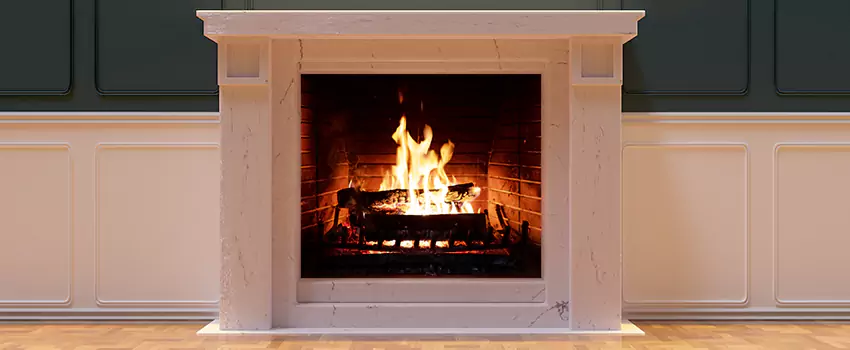 Decorative Electric Fireplace Installation in Taunton, Massachusetts