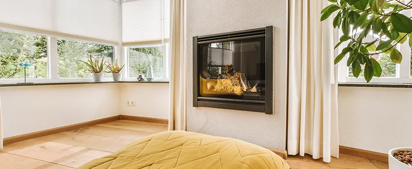 Residential Fireplace Ceramic Glass Installation in Taunton, MA