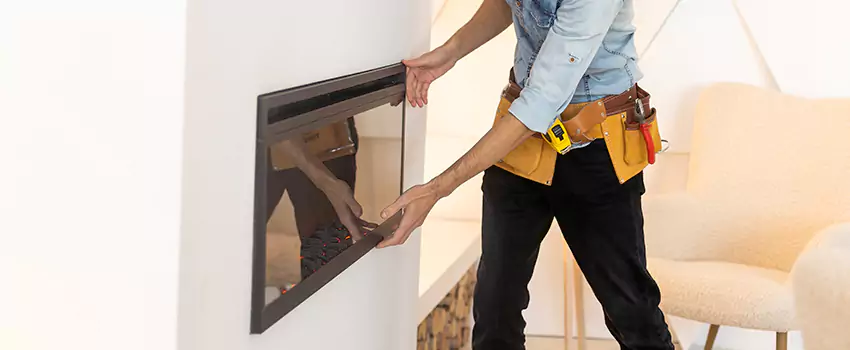 Metal Fireplace Installation in Taunton, Massachusetts