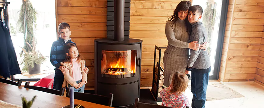 Morso Cast Iron Fireplace Insert Installation in Taunton, Massachusetts