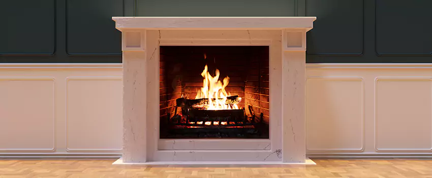 Open Flame Wood-Burning Fireplace Installation Services in Taunton, Massachusetts