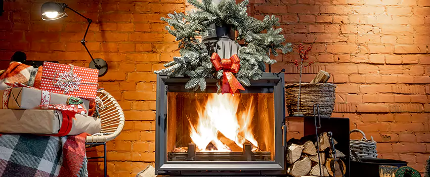 Travis Industries Linear Gas Fireplace Installation in Taunton, Massachusetts