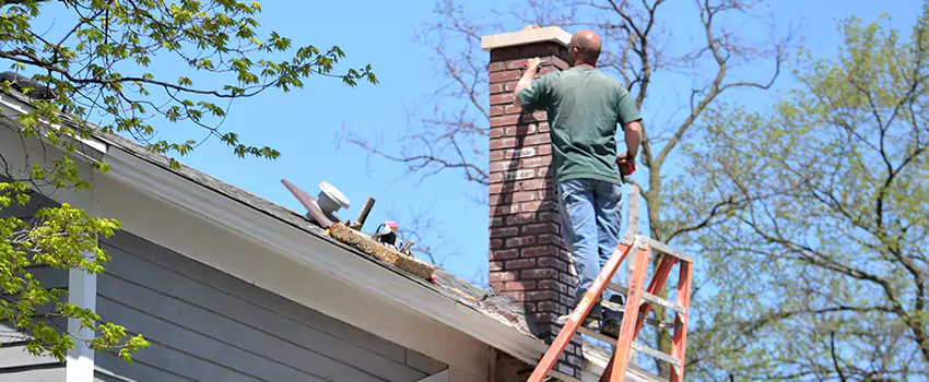 Vinyl and PVC Chimney Flashing Installation in Taunton, MA