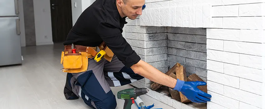 Fireplace Damaged Damper Frame Repair Services in Taunton, Massachusetts
